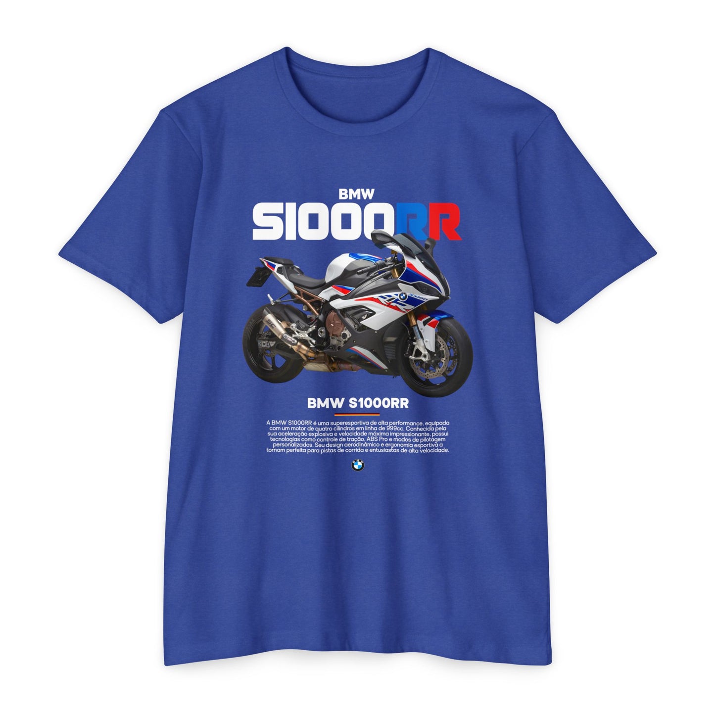 BMW S1000RR Unisex Motorcycle T-Shirt - Perfect Tshirt Gift for Riders - CreativeRino
