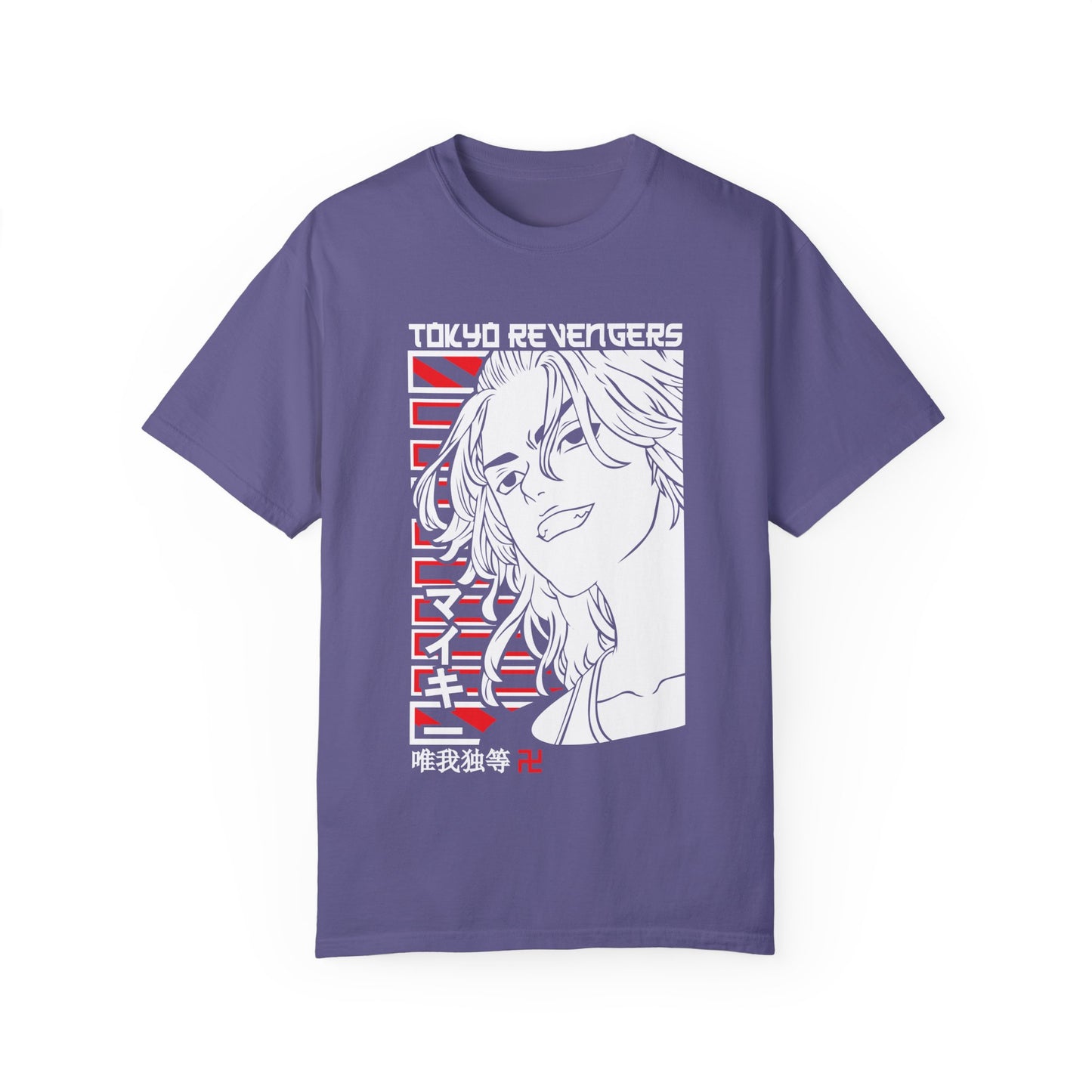 Tokyo Revengers Unisex Garment-Dyed T-shirt - Stylish Anime Tee - CreativeRino