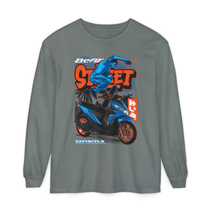 Honda Street Style Long Sleeve T-Shirt - Unisex Graphic Tee with Honda Design - CreativeRino