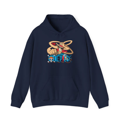 One Piece Inspired Unisex Heavy Blend™ Hoodie - Cozy Anime Sweatshirt for Fans - CreativeRino