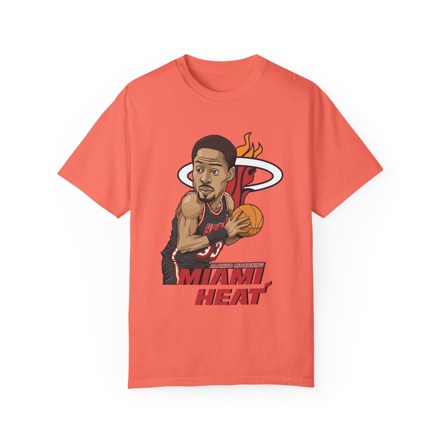 Miami Heat Cartoon Style Unisex T-shirt - Perfect Tee for Basketball Fans - CreativeRino