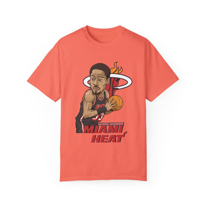 Miami Heat Cartoon Style Unisex T-shirt - Perfect Tee for Basketball Fans - CreativeRino