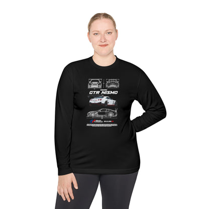 Nissan Nismo GTR Unisex Lightweight Long Sleeve Tee - Perfect T-shirt for Car Enthusiasts - CreativeRino