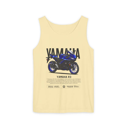 Yamaha R3 Unisex Tank Top - Casual & Comfortable Summer Wear - CreativeRino