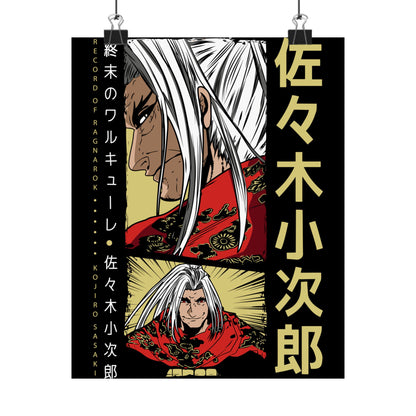 Record of Ragnarok Matte Vertical Posters Anime Wall Art - CreativeRino