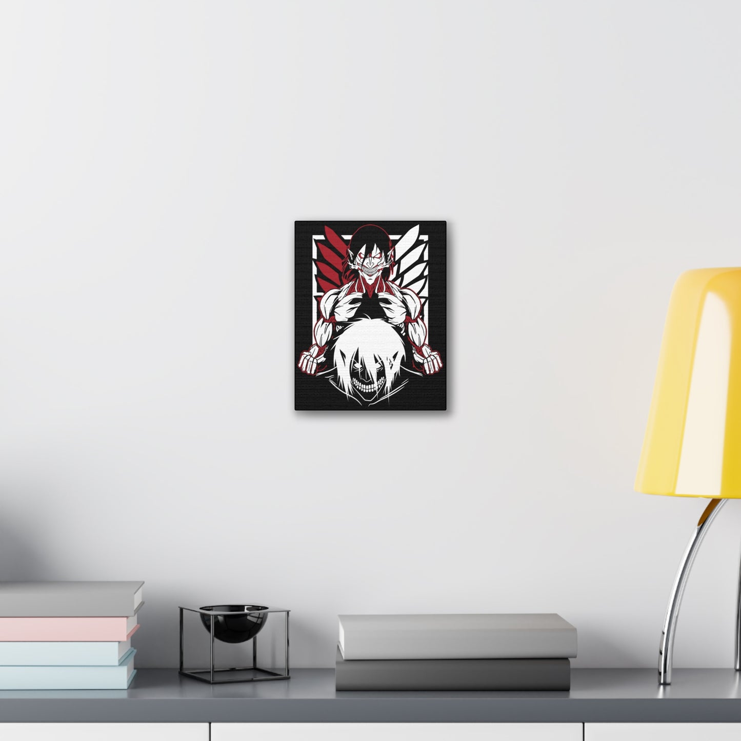 Anime Canvas Wall Art – Heroic Attack on Titan Wall Decor for Fans - CreativeRino