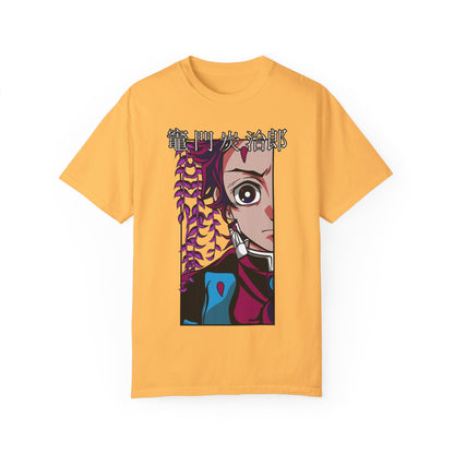 Demon Slayer Unisex Garment-Dyed T-shirt - Anime Inspired Art - CreativeRino