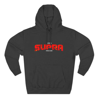 Toyota Supra Triple Gem Fleece Hoodie - Supra T-shirt Design for Streetwear Lovers - CreativeRino