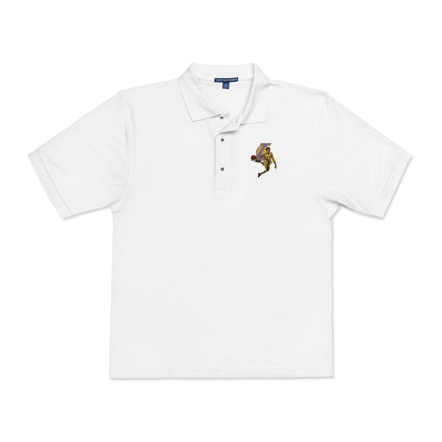 Stylish Embroidered Unisex Polo Shirt - Kobe Bryant Perfect T-shirt for Sports Fans - CreativeRino