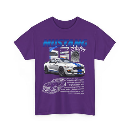 Mustang Shelby Graphic Tee – Perfect T-shirt for Car Enthusiasts - CreativeRino