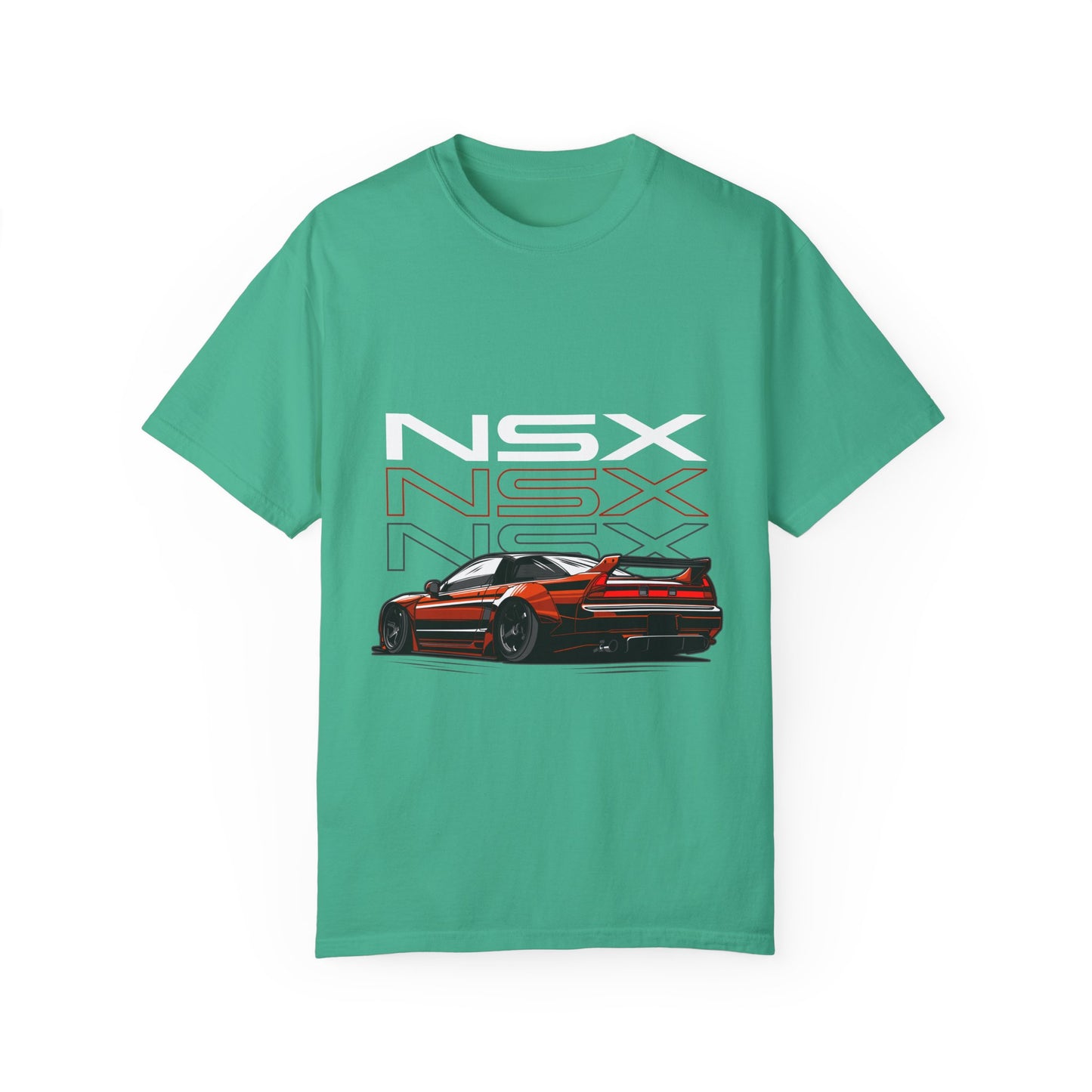 NSX Unisex Garment-Dyed T-Shirt - Retro Car Enthusiast Apparel - CreativeRino
