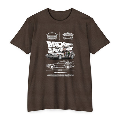 Back to the Future DeLorean Unisex T-Shirt - Retro Movie T-shirt - CreativeRino