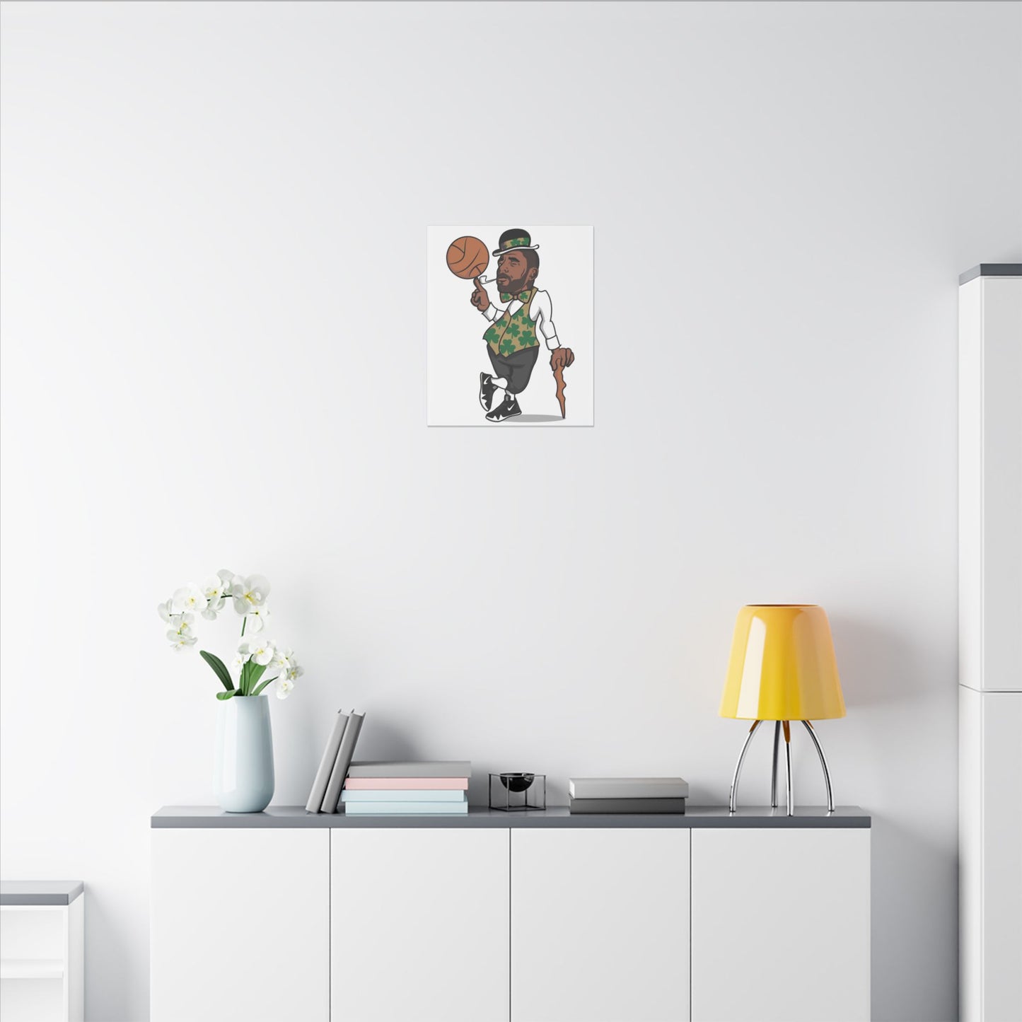 Khris Middleton Art Canvas - Basketball Player Print - CreativeRino