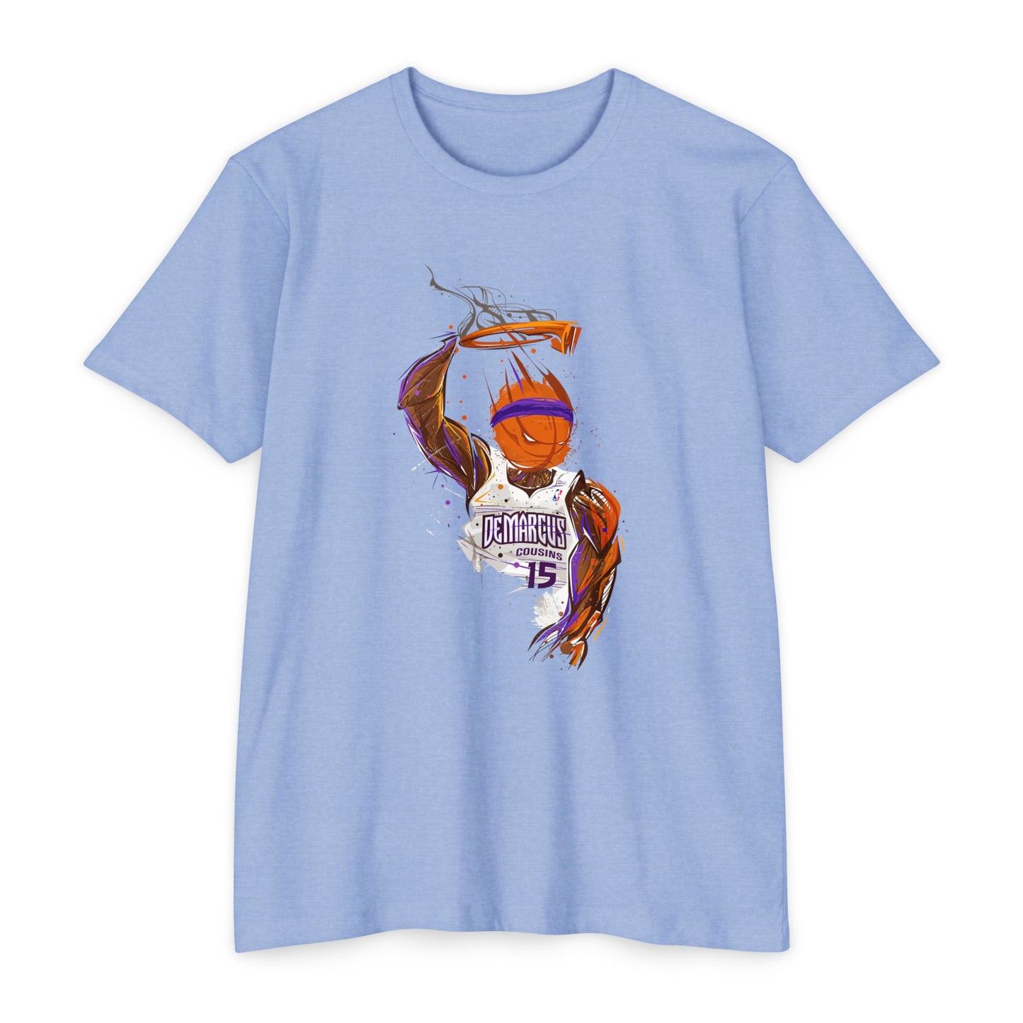 DeMarcus Cousins Basketball Graphic T-Shirt - Perfect for Sports Fans - CreativeRino