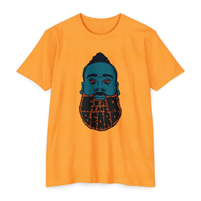 James Harden Cool Beard Graphic Unisex CVC Jersey T-shirt - CreativeRino