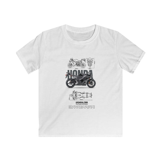Honda CBR Kids Motorcycle Graphic T-shirt - CreativeRino