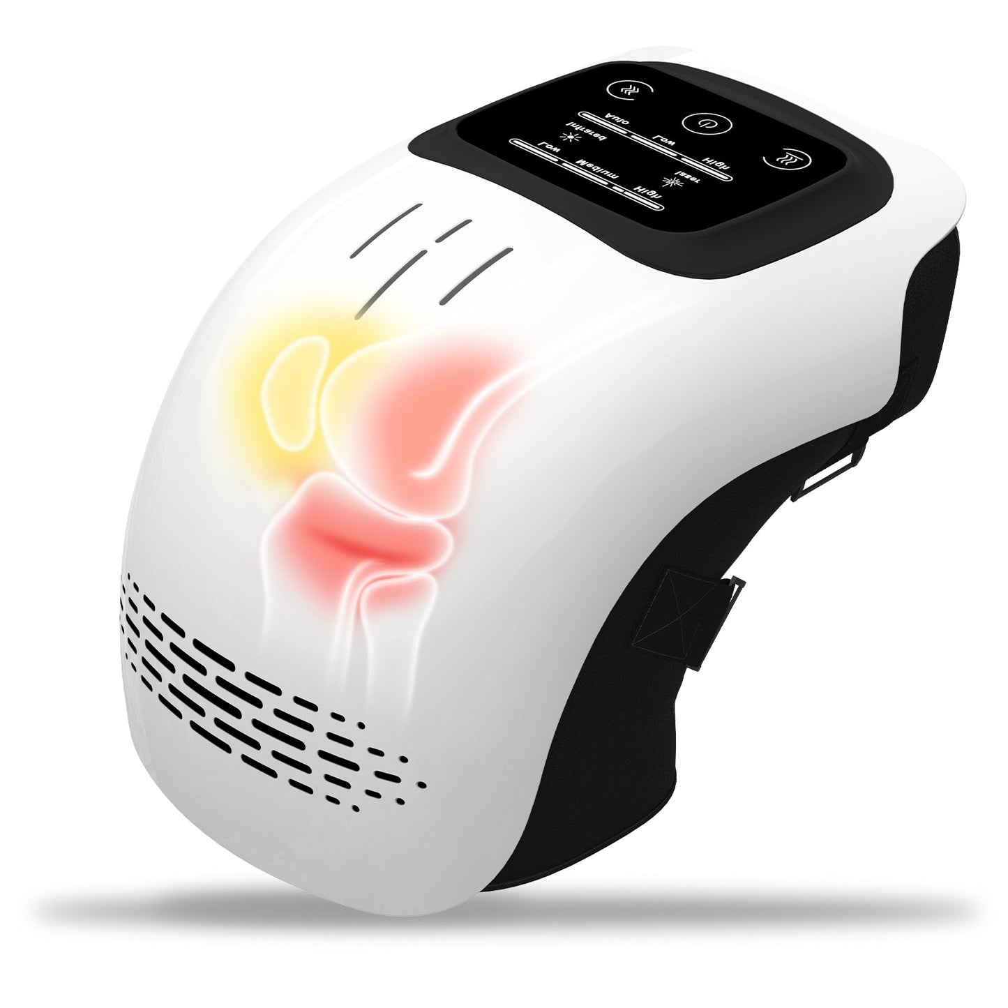 Intelligent Home Use Electric Intelligent Kneading Heating Knee Massager Rechargeable Pain Relief Infrared Laser Vibration Knee Massager CreativeRino