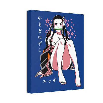 Anime Art Canvas Print - Demon Slayer Stylish Wall Decor for Modern Spaces - CreativeRino