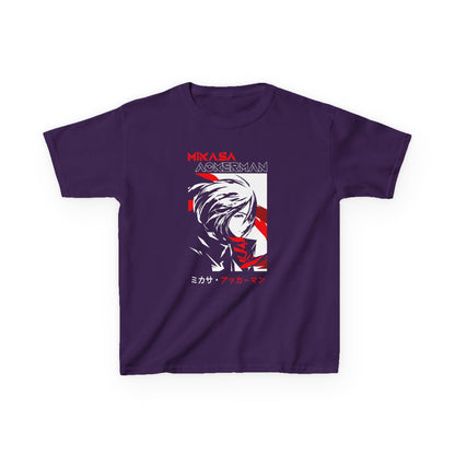 Attack on Titan Kids Tee - Heavy Cotton Anime T-shirt - CreativeRino