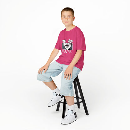 Hentai Kids Cotton Tee - Cool Graphic Design T-shirt for Boys and Girls - CreativeRino