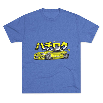 Racing Vibes Unisex Tri-Blend Crew Tee - Japanese Car Graphic T-shirt - CreativeRino