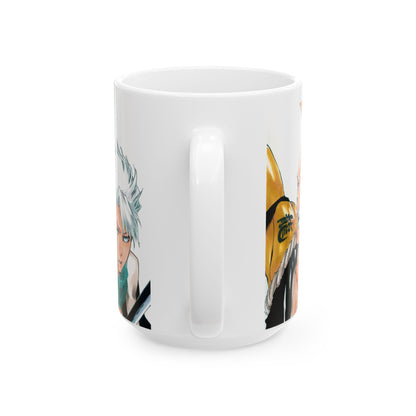 Anime-Inspired Ceramic Mug - Perfect for Fans of Action and Adventure - CreativeRino