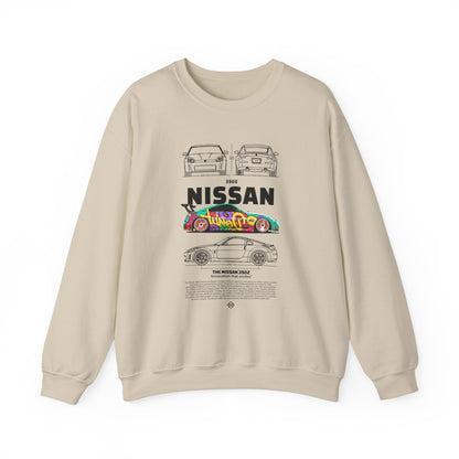 Vintage Nissan 350Z Graphic Unisex Heavy Blend™ Crewneck Sweatshirt - CreativeRino
