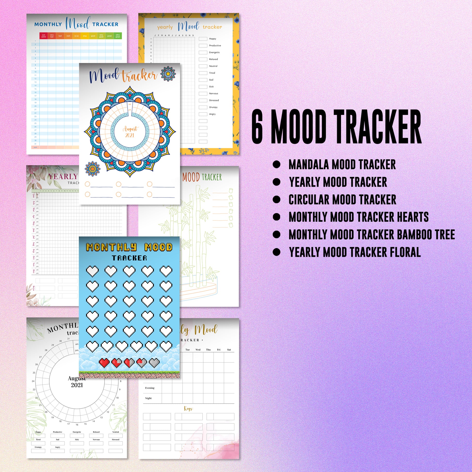 2025 Journal Planner Calendar Bundle - CreativeRino