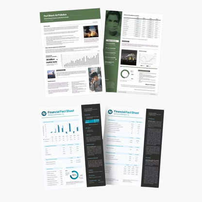 10+ Fact Sheet Template Bundle | MS Word & Indesign | Nonprofit Organization, Company, Business, Project, Financial Fact Sheet Templates CreativeRino