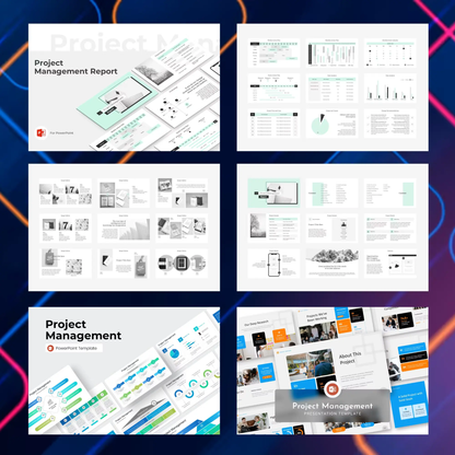 15 Project Management Powerpoint Presentation Template Bundle CreativeRino