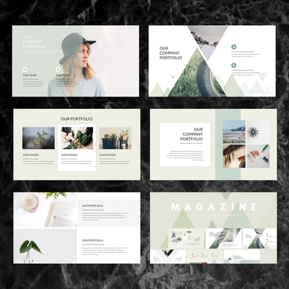 17 Magazine Powerpoint Presentation Template Bundle | Magazine Style Business PowerPoint Template CreativeRino