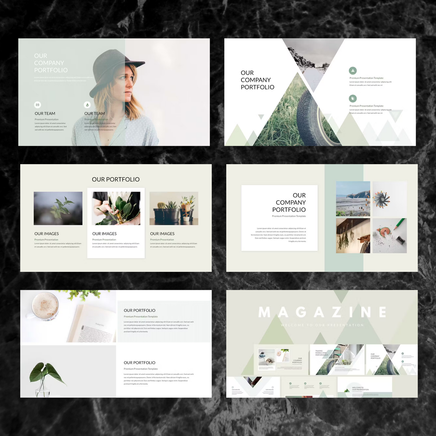 17 Magazine Powerpoint Presentation Template Bundle | Magazine Style Business PowerPoint Template