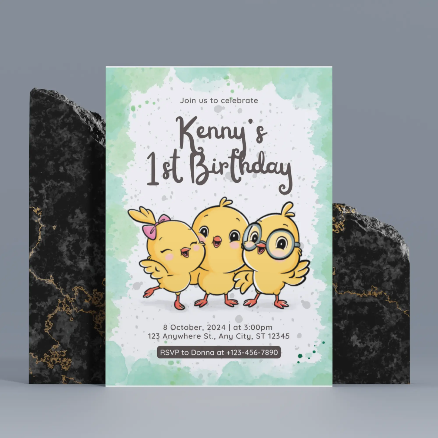 Canticos Birthday Party Invitation Template - CreativeRino