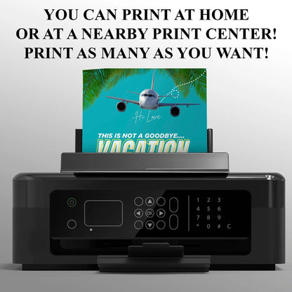 We Are On Vacation Flyer Social Media Template | We Are Closed Flyer CreativeRino