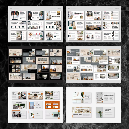 19 Interior Design Powerpoint Presentation Template Bundle - CreativeRino