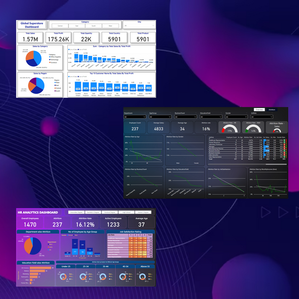 Bi Modelos 30 Power BI Dashboard Template Bundle – CreativeRino