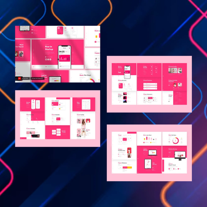 5 Business Powerpoint Presentation Template Bundle CreativeRino