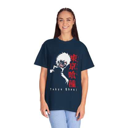 Tokyo Ghoul Unisex Garment-Dyed Tee - Perfect T-shirt for Anime Fans - CreativeRino