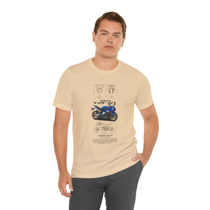 Yamaha YZF-R3 Motorcycle Unisex Tee - Perfect T-shirt for Riders and Fans - CreativeRino