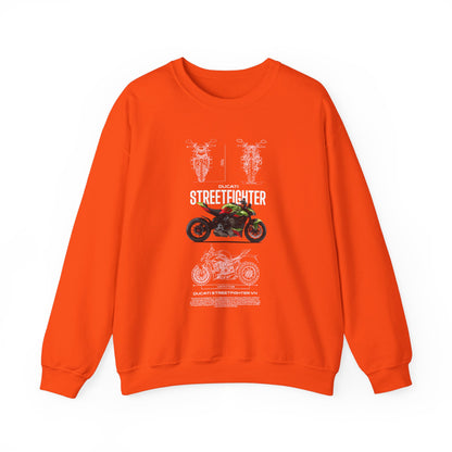 Ducati Streetfighter v3 Unisex Sweatshirt | Cool Motorcycle Apparel - CreativeRino