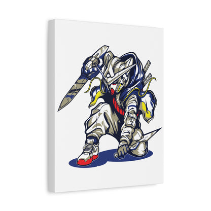 Ninja Art Canvas - Stretched Matte Anime Wall Decor - CreativeRino