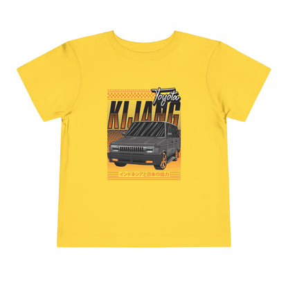 Kijang Grand Extra Graphic Toddler Tee - Cool Car T-shirt Design for Kids - CreativeRino