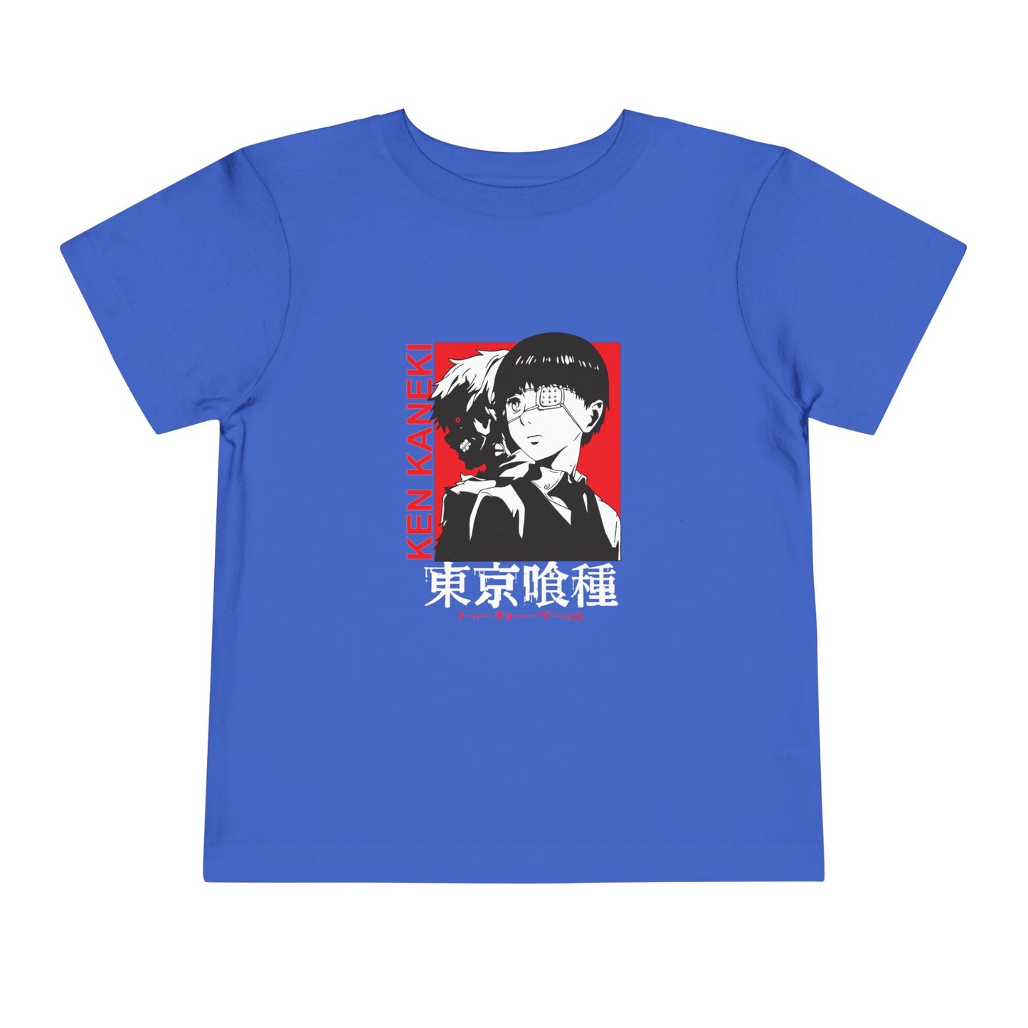 Anime Toddler Short Sleeve Tee - Tokyo Ghoul T-shirt Design - CreativeRino
