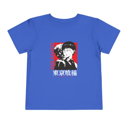 Anime Toddler Short Sleeve Tee - Tokyo Ghoul T-shirt Design - CreativeRino