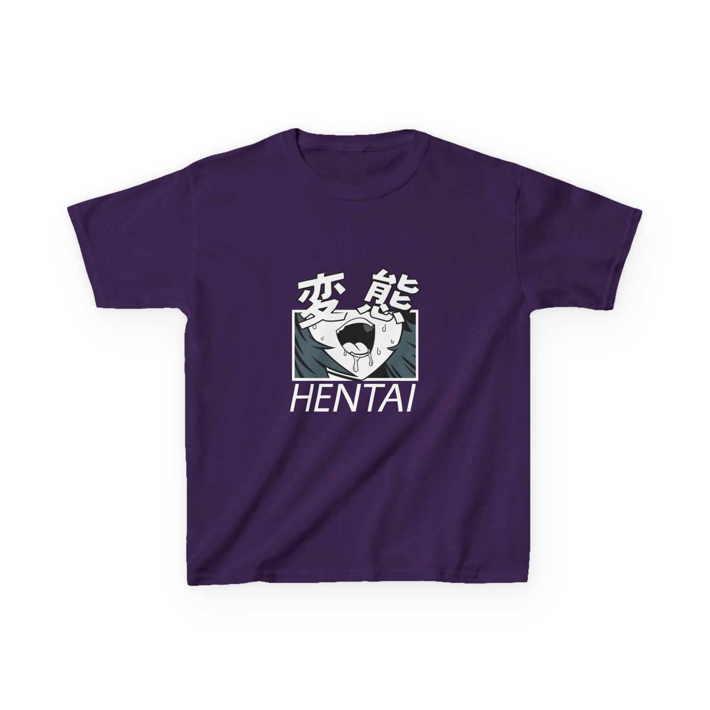 Hentai Kids Cotton Tee - Cool Graphic Design T-shirt for Boys and Girls - CreativeRino