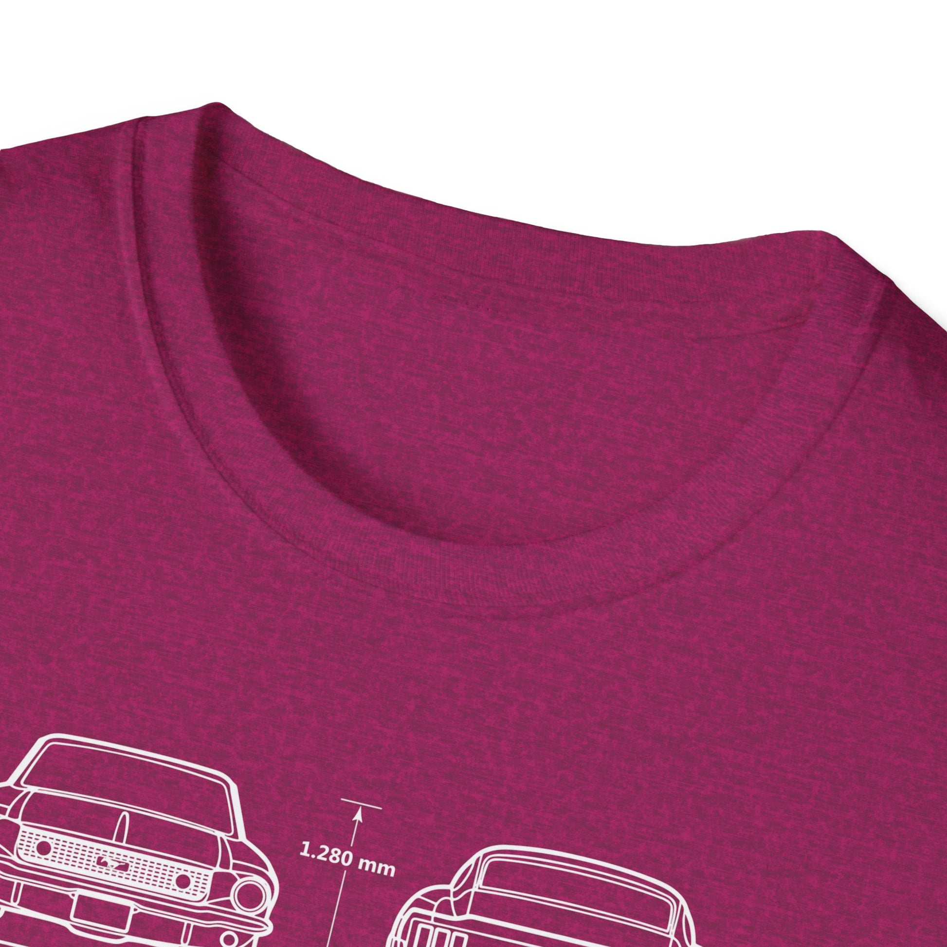 Ford Mustang Shelby GT350 Unisex Softstyle T-Shirt - Car Lovers Tee - CreativeRino