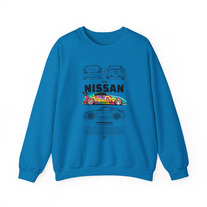 Vintage Nissan 350Z Graphic Unisex Heavy Blend™ Crewneck Sweatshirt - CreativeRino