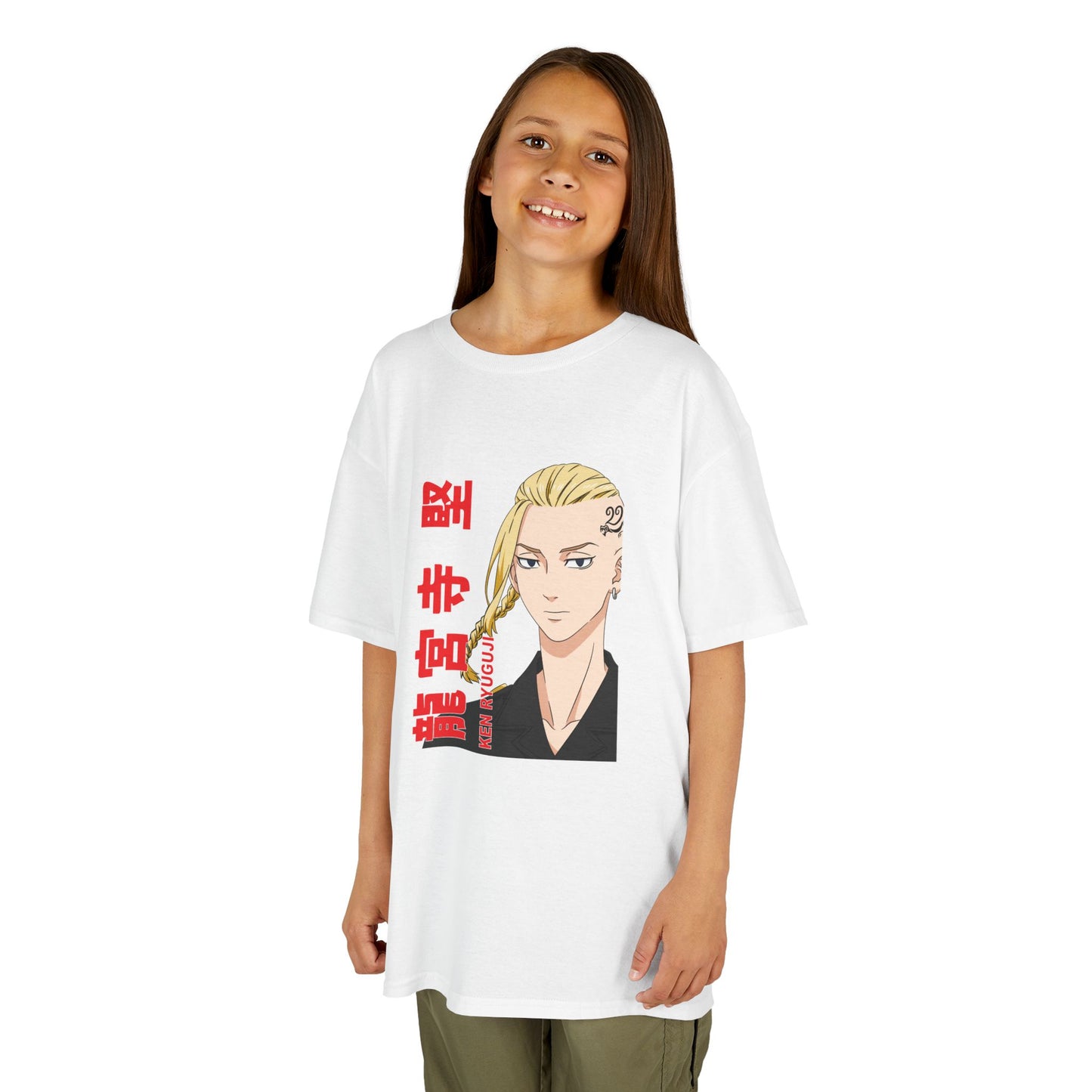 Anime-Inspired Kids Heavy Cotton™ Tee Tokyo Revengers Graphic T-shirt - CreativeRino