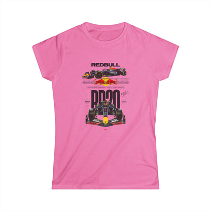 Red Bull Racing RB0 Women's Softstyle Tee - Car T-shirt - CreativeRino