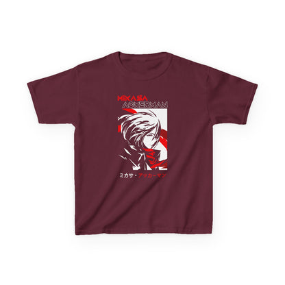 Attack on Titan Kids Tee - Heavy Cotton Anime T-shirt - CreativeRino